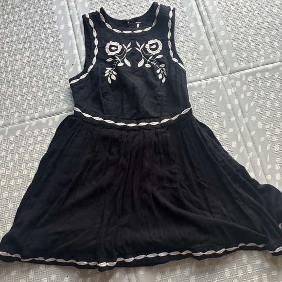 Free People Dresses & Skirts - Free People Birds of a Feather Dress in Black